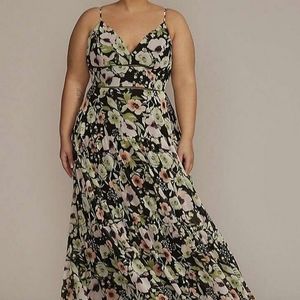 DB Studio Floral Maxi Prom Dress | David's Bridal